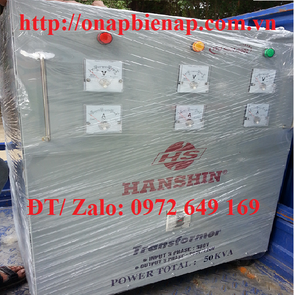 biến thế hanshin 50kva 3 pha
