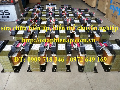 sửa chữa biến áp, biến áp cách ly, biến áp trần